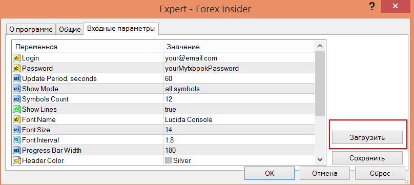 Zagruzka presetov dlya Forex Insider - Индикатор Forex Insider — то, что вам знать не положено